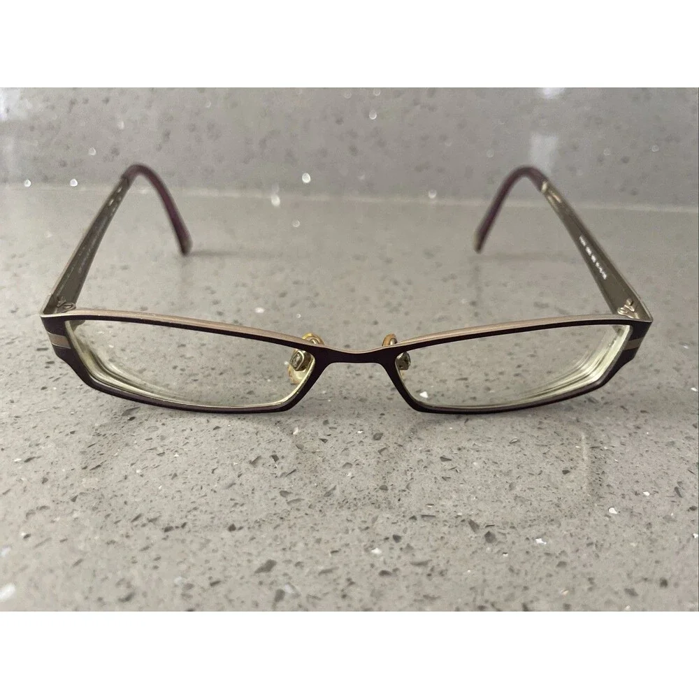 Fysh UK 3363 582 Eyeglasses Frames ONLY 51-15-135 Urban Eyewear Purple Gold